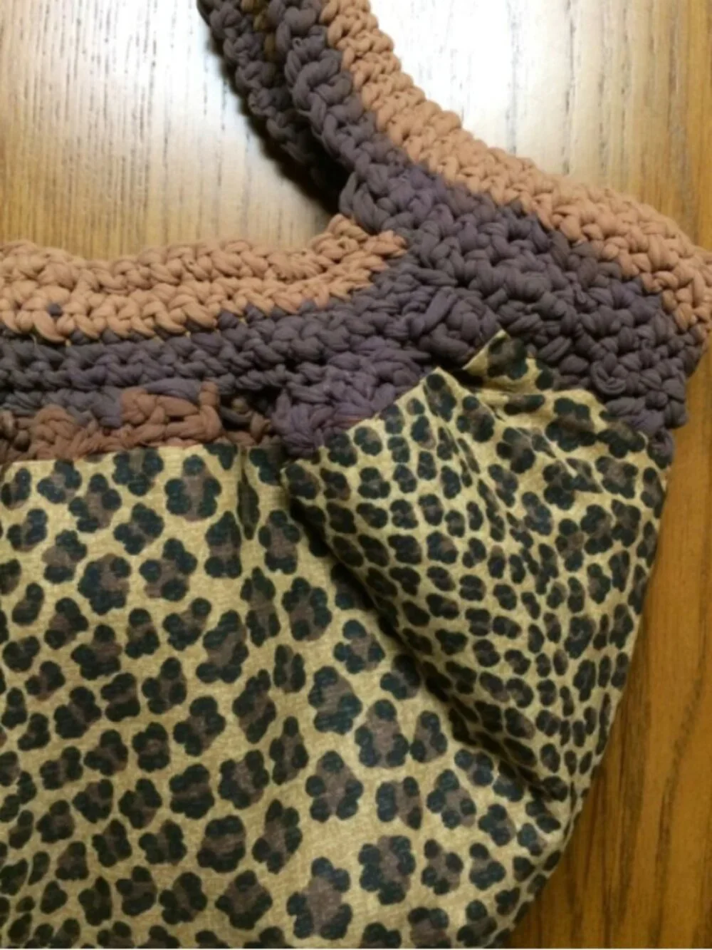 Eco-Friendly Upcycled Crochet | Handmade Repurposed Pantyhose Hobo Bag